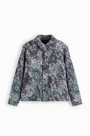 Zara Floral Jacquard Overshirt at Zara