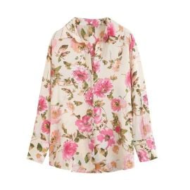 Zara Floral Print Blouse at Zara