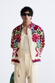 Zara Floral Shirt at Zara