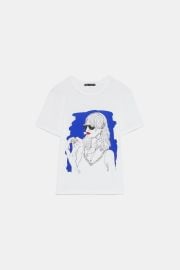 Zara Graphic T shirt at Zara
