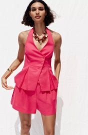 Zara Halter Neck Top at Zara