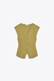 Zara Interlock Sleeveless Top and Trousers at Zara