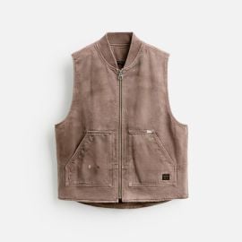 Zara Jackets amp Coats Zara Washed Zippered Vest Poshmark at Poshmark