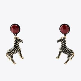 Zara Jewelry Zara Zebra Drop Earrings Nwot Poshmark at Poshmark