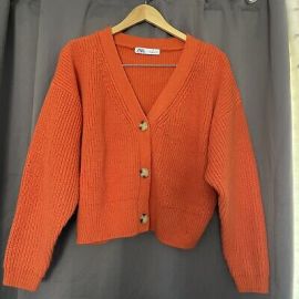 Zara Knit Cardigan with Buttons 3519 007 615 With Defect last Photo eBay at eBay