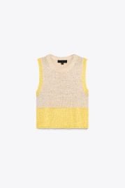 Zara Knit Crop Top at Zara