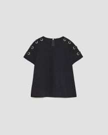 Zara Lace Up Side Top at Zara