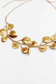 Zara Leaf Necklace at Zara