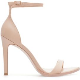 Zara Leather High Heel Sandal at Zara