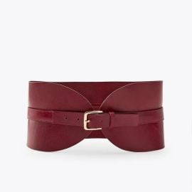 Zara Leather Sash Belt at Zara