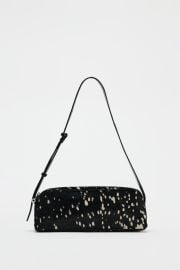 Zara Leather Shoulder Bag at Zara