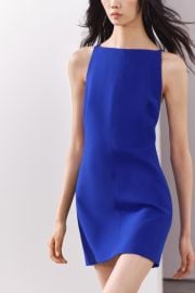 Zara Mini Dress in Electric Blue at Zara