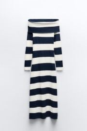 Zara Off The Shoulder Knit Dress at Zara