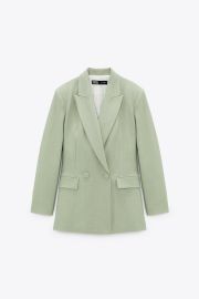 Zara Oversized Double Breasted Jacket at Zara