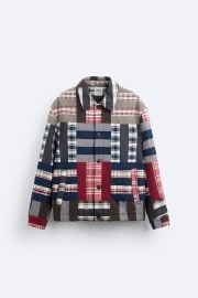 Zara Patchwork Jacket at Zara