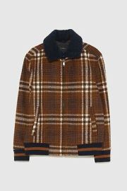 Zara Plaid Jacket at Zara