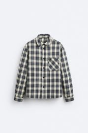 Zara Plaid Overshirt at Zara