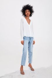 Zara Pleated top at Zara