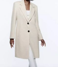 Zara Plush Coat at eBay