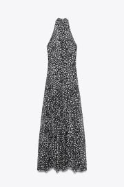 Zara Polka Dot Halter Dress at Zara