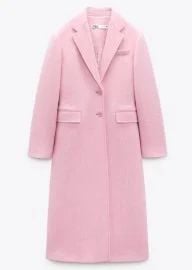 Zara Premium Wool Blend Coat at Zara