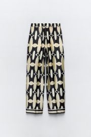 Zara Printed Pants at Zara