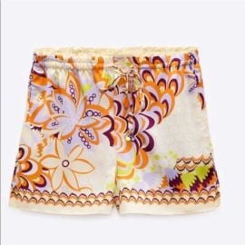 Zara Printed Shorts at Zara