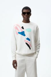 Zara Printed Sweatshirt at Zara