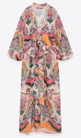 Zara Printed Wrap Dress at Zara