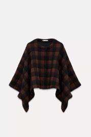Zara Quilted Checkered Jacket at Zara