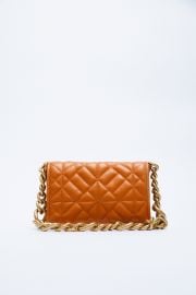 Zara Quilted Shoulder Bag at Zara