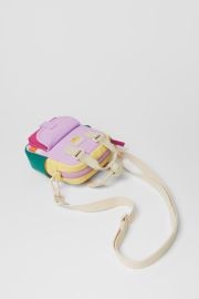 Zara Rubberized Crossbody Bag at Zara