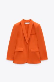 Zara Shawl Lapel Blazer at Zara