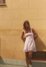 Zara Short Satin Dress at Zara