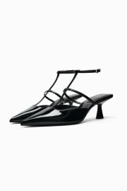 Zara Strappy Slingbacks at Zara