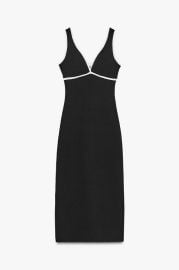 Zara Stretch Fitted Long Dress at Zara