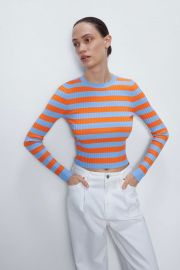 Zara Stripe Sweater at Zara