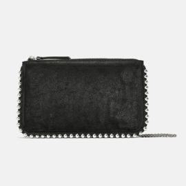 Zara Studded Black Crossbody Bag at Zara