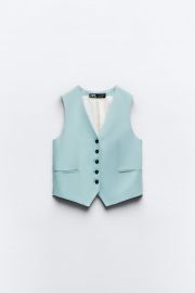 Zara Tailored Waistcoat at Zara