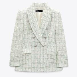 Zara Textured Blazer at Zara