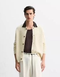 Zara Textured Cardigan at Zara