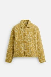 Zara Textured Jacquard Jacket at Zara