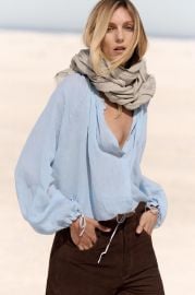 Zara Textured Overshirt at Zara