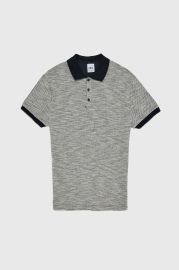 Zara Textured Polo Shirt at Zara