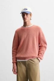 Zara Textured Sweater at Zara