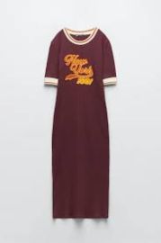 Zara Varsity Dress at Zara