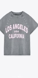 Zara Washed Effect Sweatshirt at Zara