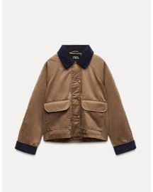 Zara Waxed Jacket at Zara