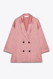 Zara Wrinkled Look Blazer at Zara