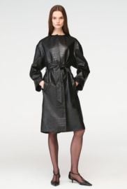 Zara x Steven Meisel Leathre Coat at Zara